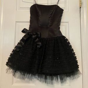 Jessica McClintock dress with sparkles!